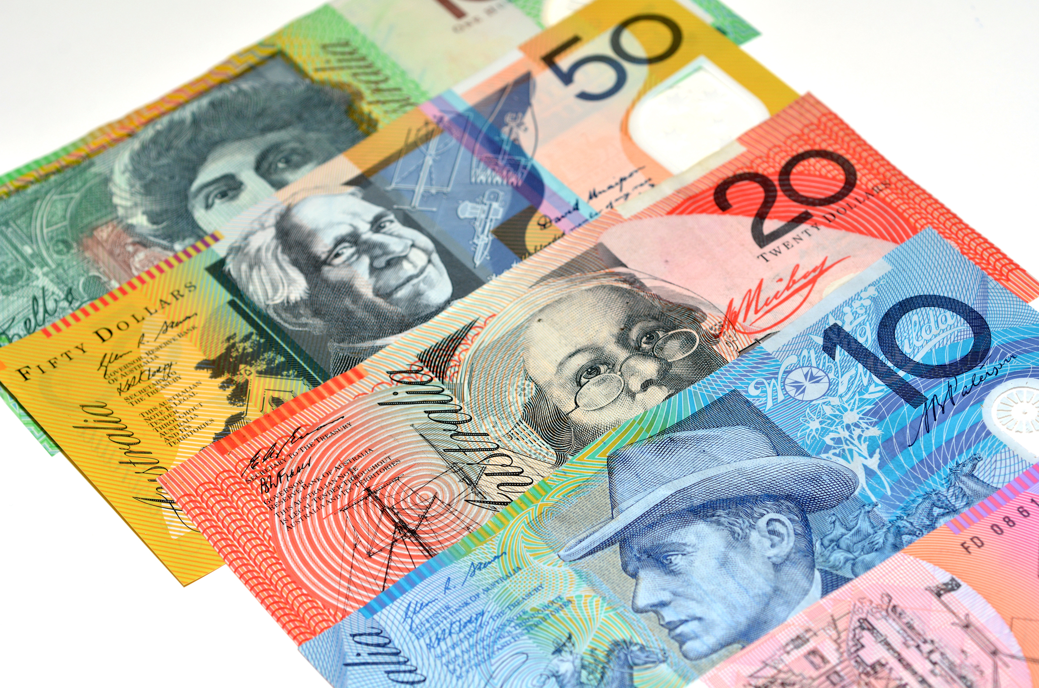 Compra y venta de dólar australiano