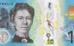 Reverso billete de 10 Dólares Australianos