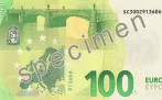 Reverso billete de 100 Euros