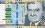 Anverso billete de 100 Soles Peruanos